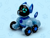 Интерактивный Робот WowWee Собачка Чиппи голубая