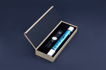 3D ручка Myriwell-3 RP100C с дисплеем голубой металлик