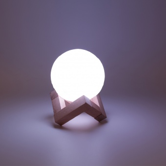 Лампа-ночник UNID Луна мини 8 см с тактильным управлением